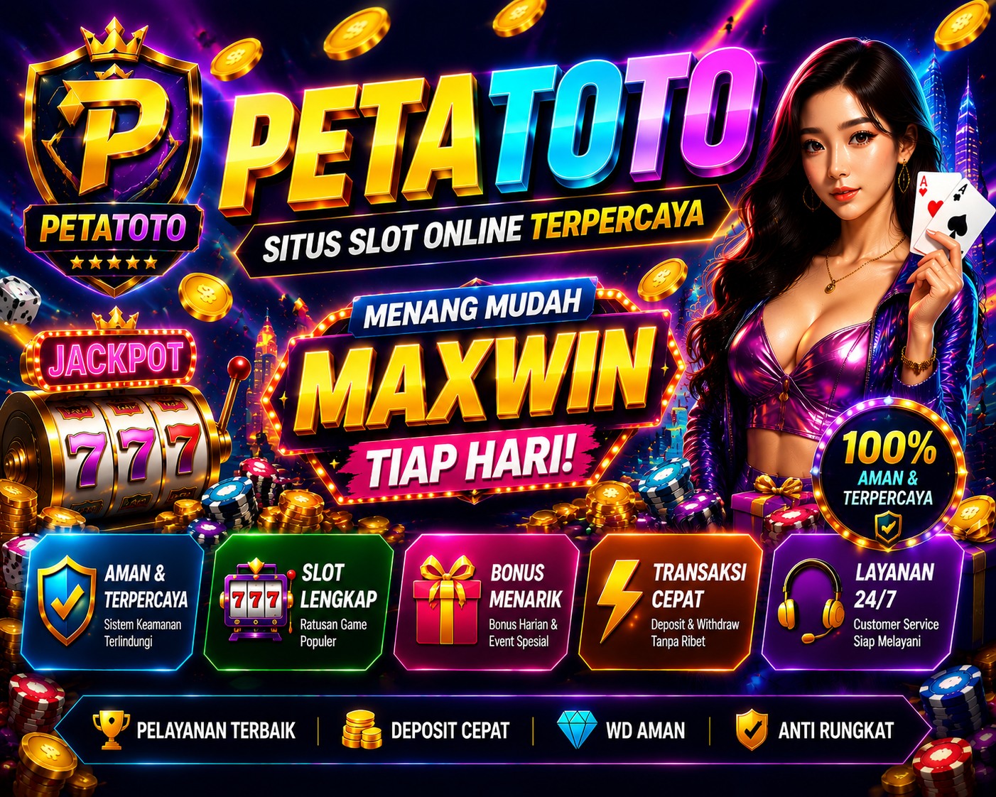 Banner PETATOTO untuk Studio Lapisan Paralel
